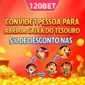 120bet Indique amigos para receber um bônus